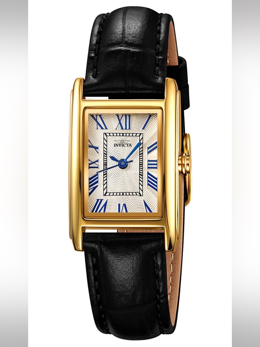 Invicta Celestial Lady 22mm Gold Tone Leather Band NWT